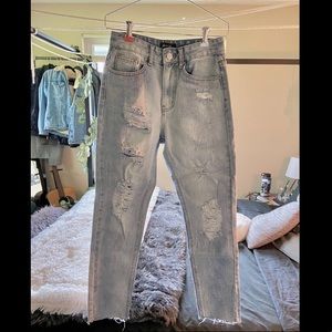 Nasty Gal High Waisted Denim Jeans